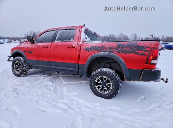 1C6RR7YT1GS217079 2016 RAM 1500 Red Trasero izquierdo