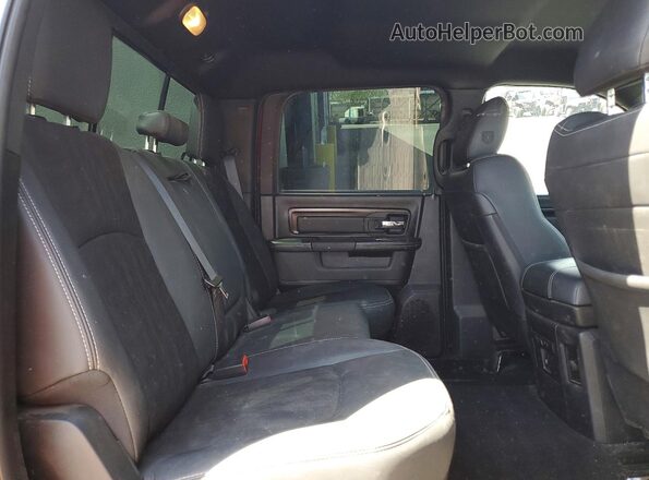 1C6RR7YT2JS197299 2018 RAM 1500 Burgundy Rear seats view