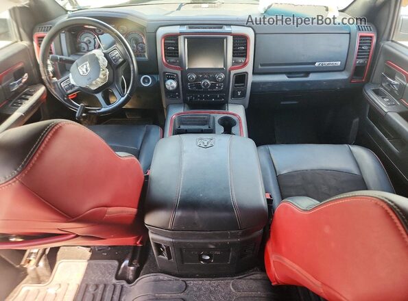 1C6RR7YT3GS100183 2016 RAM 1500 Gray Առջևի վահանակի տեսք