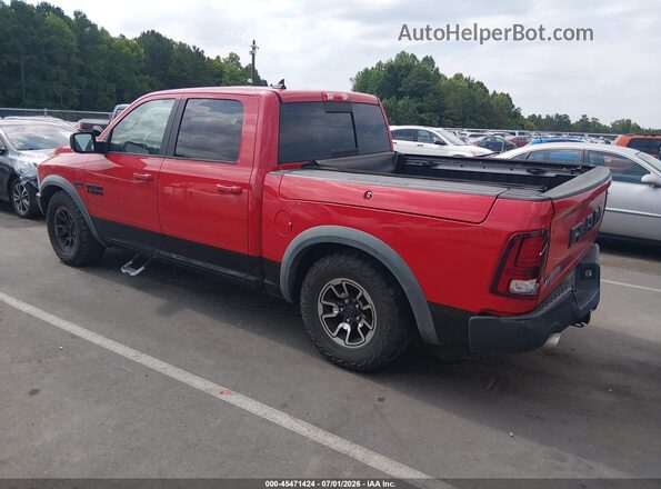 1C6RR7YT3GS259589 2016 RAM 1500 Red Հետևի ձախ
