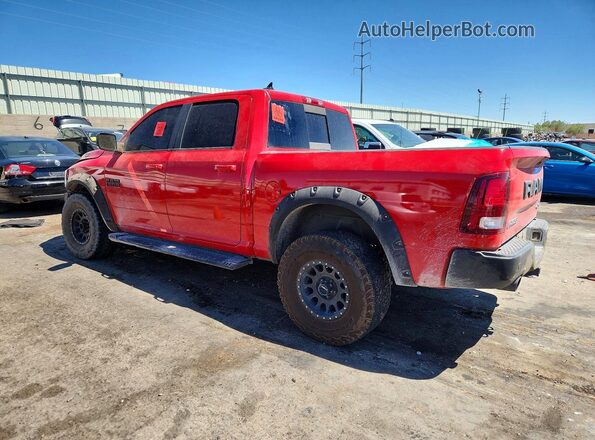 1C6RR7YT3HS581151 2017 RAM 1500 Red Հետևի ձախ
