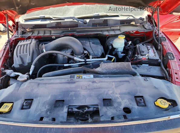 1C6RR7YT3HS581151 2017 RAM 1500 Red Սալոնի հետևի տեսք