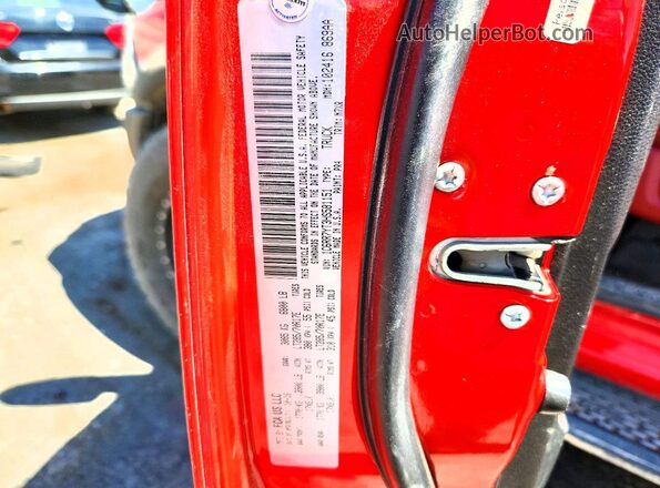 1C6RR7YT3HS581151 2017 RAM 1500 Red Շարժիչի բաժամունքի տեսք