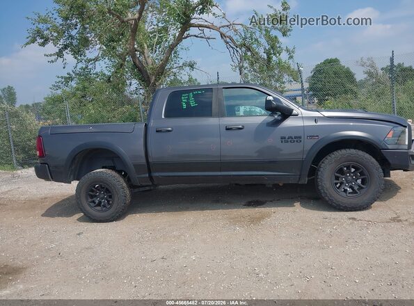 1C6RR7YT4HS740727 2017 RAM 1500 Gray Սալոնի հետևի տեսք