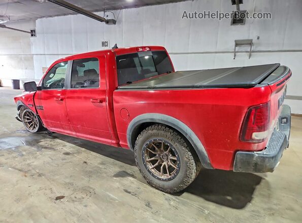 1C6RR7YT5GS352128 2016 RAM 1500 Red Հետևի ձախ
