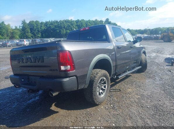 1C6RR7YT7GS416556 2016 RAM 1500 Gray Trasero derecho