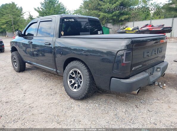 1C6RR7YT7HS536620 2017 RAM 1500 Black Trasero izquierdo