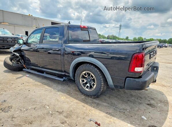 1C6RR7YT7HS588586 2017 RAM 1500 Черный Задняя левая четверть