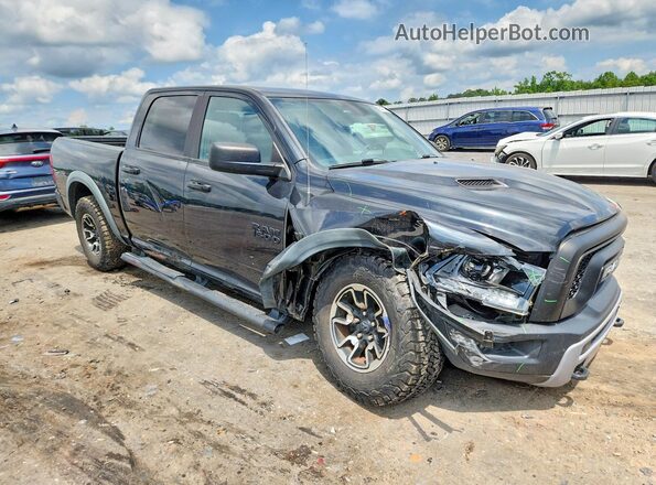 1C6RR7YT7HS588586 2017 RAM 1500 Черный Передняя правая четверть