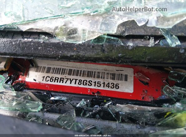 1C6RR7YT8GS151436 2016 RAM 1500 Красный Вид подкапотного пространства