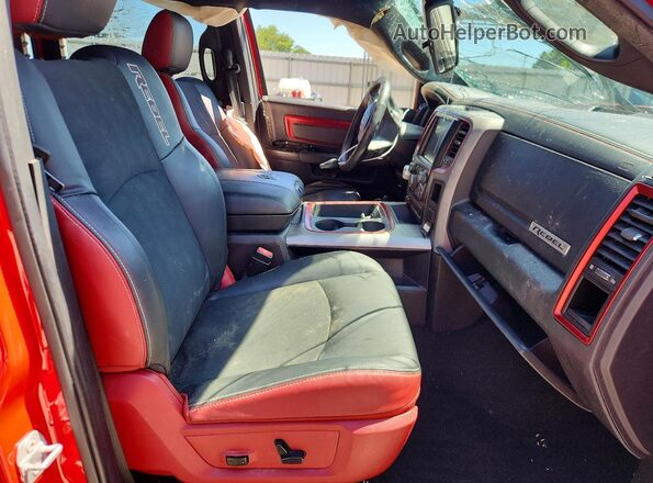 1C6RR7YT8GS363480 2016 RAM 1500 Red Vista interior delantera