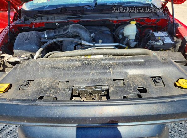 1C6RR7YT8GS363480 2016 RAM 1500 Red Vista interior trasera