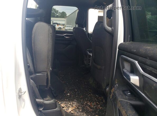 1C6RREBT7KN761302 2019 RAM 1500 White Rear seats view