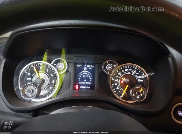 1C6RRECT8KN567831 2019 RAM 1500 Gray Вид задніх сидінь