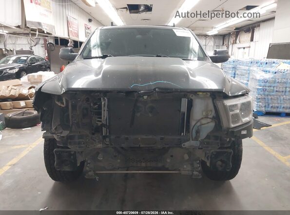 1C6RRECT8KN567831 2019 RAM 1500 Gray Вид задньої частини салону
