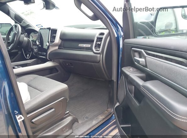 1C6RREFG2MN593875 2021 RAM 1500 Blue Front interior view