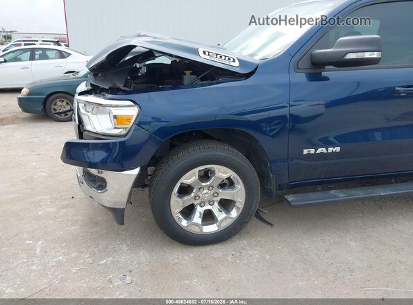 1C6RREFG2MN593875 2021 RAM 1500 Blue Front view
