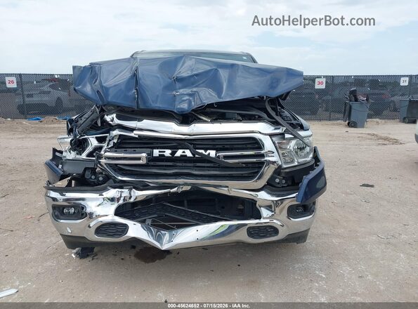 1C6RREFG2MN593875 2021 RAM 1500 Blue Dashboard view