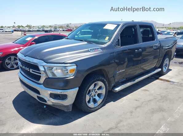 1C6RREFM5NN382595 2022 RAM 1500 Gray Առջևի ձախ երեք քառորդ տեսարան