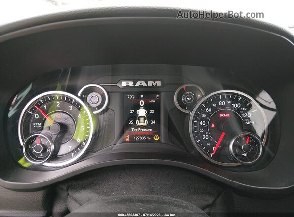 1C6RREFT1LN386373 2020 RAM 1500 Dark Blue Հետևի նստատեղերի տեսք