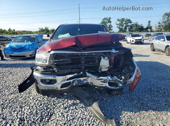 1C6RREFT2KN706427 2019 RAM 1500 Бордовый Вид спереди