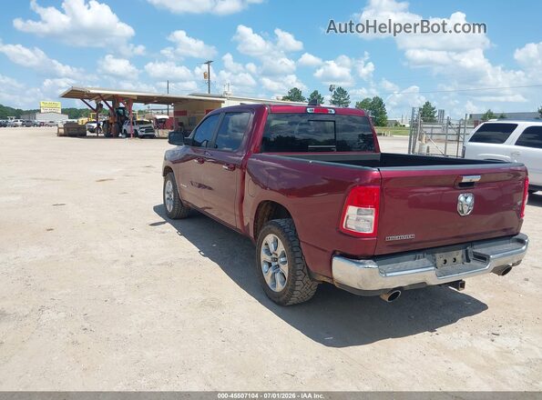 1C6RREFT3LN312002 2020 RAM 1500 Burgundy Rear left