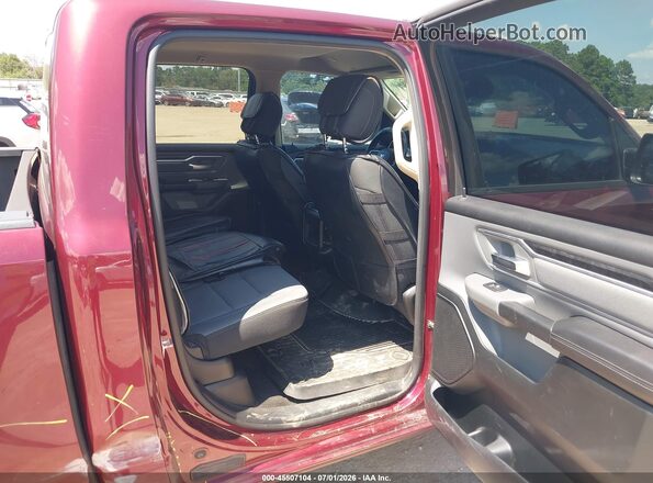 1C6RREFT3LN312002 2020 RAM 1500 Burgundy VIN sticker view
