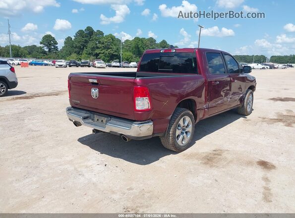 1C6RREFT3LN312002 2020 RAM 1500 Burgundy Rear right