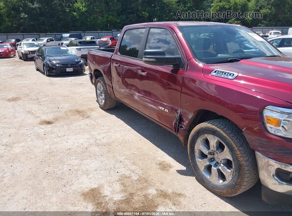 1C6RREFT3LN312002 2020 RAM 1500 Burgundy Front view
