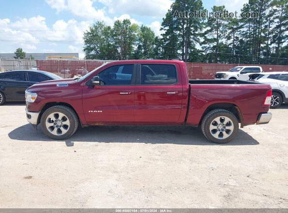 1C6RREFT3LN312002 2020 RAM 1500 Burgundy 360 interior view