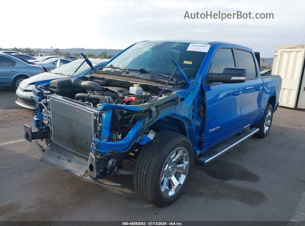 1C6RREFT3NN143358 2022 RAM 1500 Blue Front left