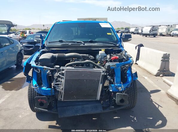 1C6RREFT3NN143358 2022 RAM 1500 Blue Front view