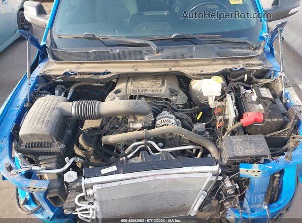 1C6RREFT3NN143358 2022 RAM 1500 Blue Rear view