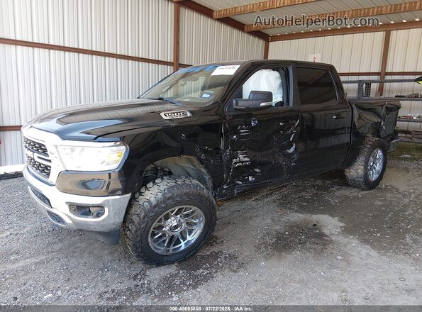 1C6RREFT4NN194643 2022 RAM 1500 Black Front left