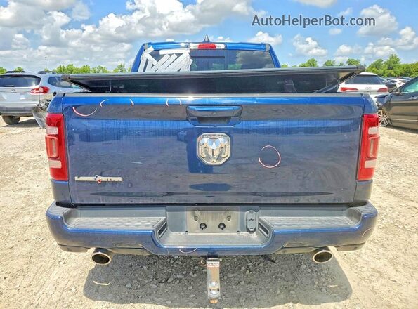 1C6RREFT6KN508546 2019 RAM 1500 Blue Vista trasera