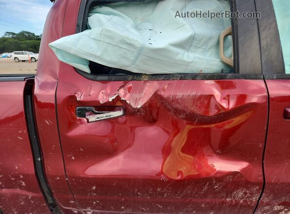 1C6RREFT6LN386384 2020 RAM 1500 Maroon უკანა სავარძლების ხედი