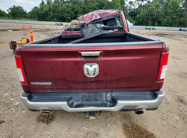 1C6RREFT6LN386384 2020 RAM 1500 Maroon უკანა ხედი