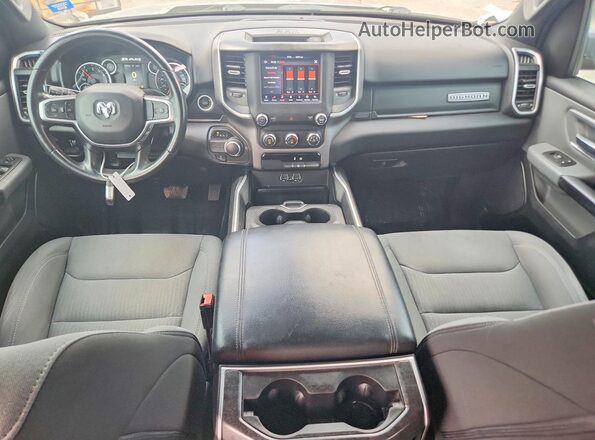 1C6RREFT6MN753544 2021 RAM 1500 Black წინა პანელის ხედი
