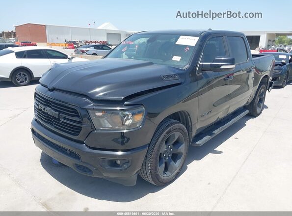 1C6RREFT7KN855965 2019 RAM 1500 Черный Передняя левая четверть