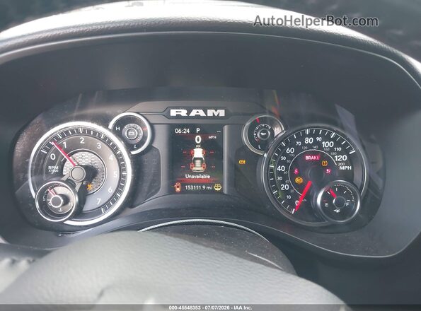 1C6RREFT7LN180197 2020 RAM 1500 Gray Vista de los asientos traseros