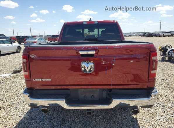 1C6RREFT8KN562916 2019 RAM 1500 Maroon Հետևի տեսք