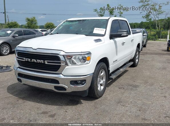 1C6RREFT8KN851603 2019 RAM 1500 White ხელსაწყოთა პანელის ხედი