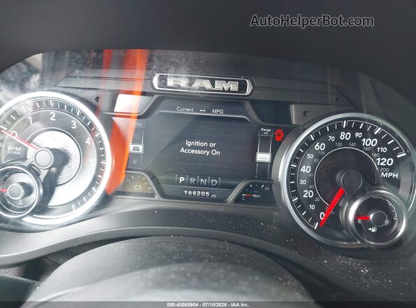 1C6RREFT8KN851603 2019 RAM 1500 White უკანა სავარძლების ხედი