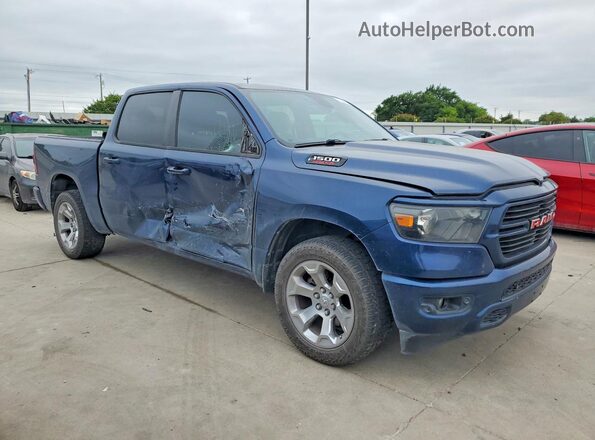 1C6RREFT8LN238396 2020 RAM 1500 Синий Передняя правая четверть