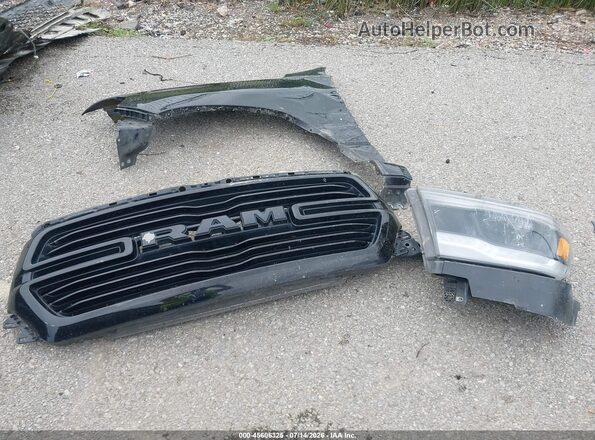 1C6RREFT9KN535580 2019 RAM 1500 Черный Вид щитка приборов