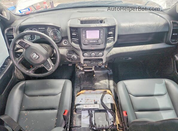 1C6RREGG3PN633366 2023 RAM 1500 White Dashboard view