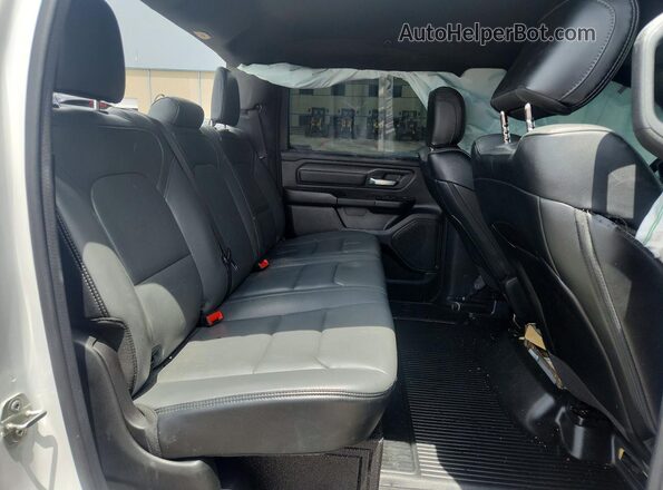 1C6RREGG3PN633366 2023 RAM 1500 White Rear seats view