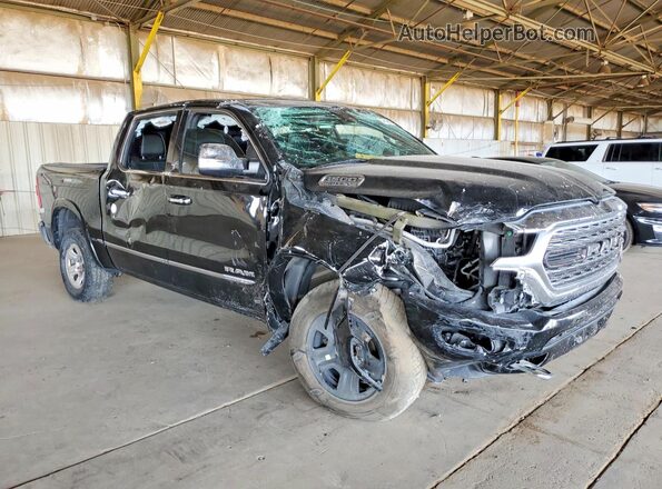 1C6RREHT3KN894890 2019 RAM 1500 Черный Передняя правая четверть