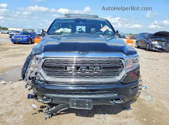 1C6RREHT3LN194644 2020 RAM 1500 Black წინა ხედი