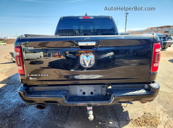 1C6RREHT7KN509153 2019 RAM 1500 Black Вид ззаду
